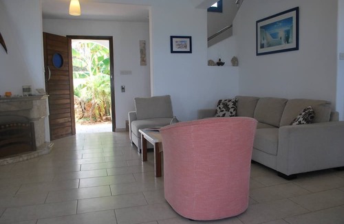 Kissonerga Villa | Sea Front Villa, Heated Private Pool, Amazing Location Paphos 323