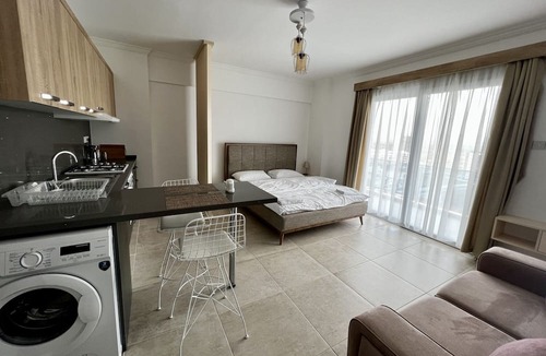 Trikomo Apartment | Studio Flat with Balcony in Cyprus