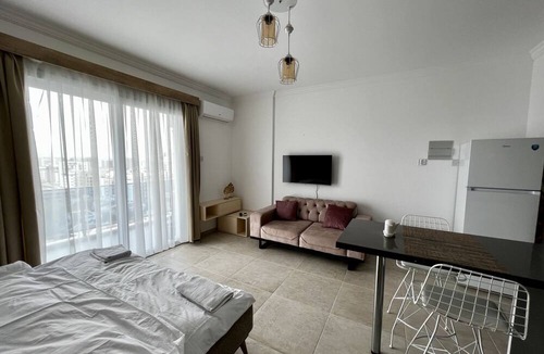 Trikomo Apartment | Studio Flat with Balcony in Cyprus