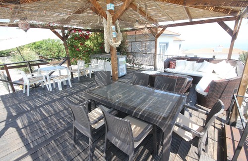 Kyrenia Villa | Villa Duba great outdoor dining area