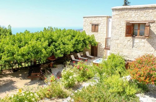 Lysos Villa | Sea & Mountain View Villa Anna Lysos