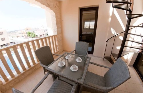 Pyla Apartment | Private Roof Top Terrace Overlooking Pool in Pyla