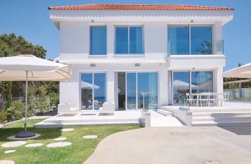 Ayia Napa Villa | R 995 Regal Villa- Seafront Villa with breakfast,BBQ area and Pool