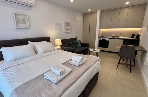 Agios Tychon Villa | White Arches Studio Suite by TrulyCyprus