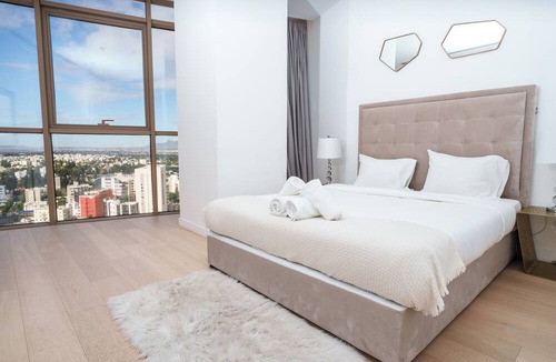 City Centre Apartment | WealthyStays Nicosia Heights