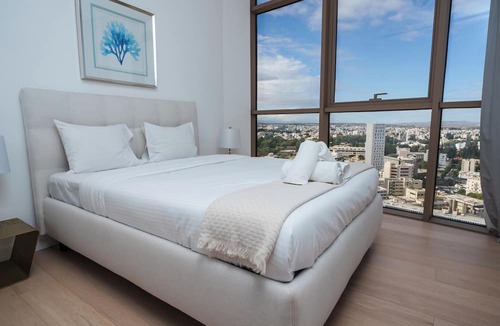 City Centre Apartment | WealthyStays Nicosia Heights
