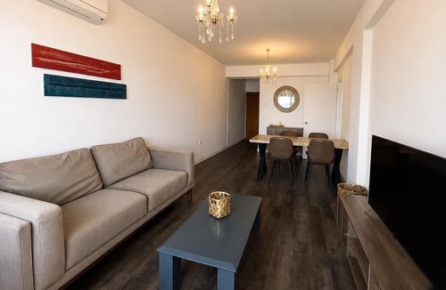 Larnaca Apartment | 2BR Seafront Apt. in center with community pool