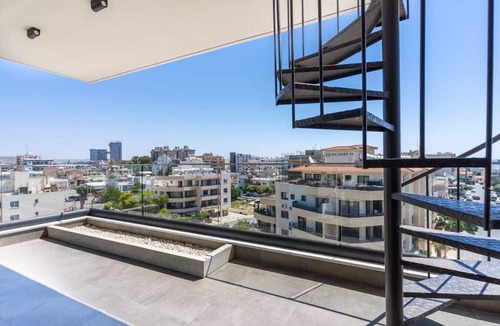 Larnaca Apartment | Maryam's 2-BR Apt Facing Larnaca Harbor W/Pool