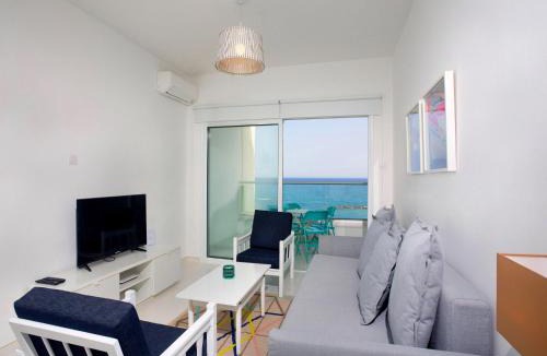 Agios Tychon Apartment | On The Beach Penthouse by TrulyCyprus