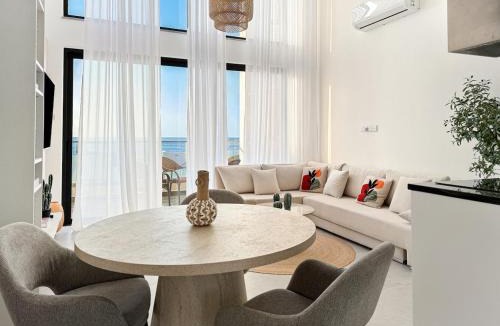 Vasilia Apartment | ELLI Azure Loft & 2-Floor Boho Duplex with Rooftop Terrace & Infinity View