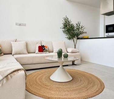 Vasilia Apartment | ELLI Azure Loft & 2-Floor Boho Duplex with Rooftop Terrace & Infinity View