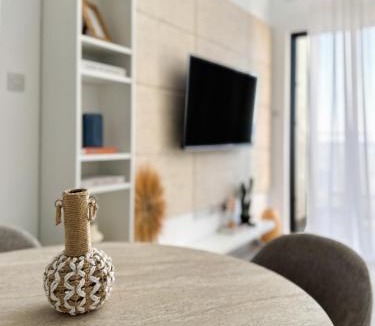 Vasilia Apartment | ELLI Azure Loft & 2-Floor Boho Duplex with Rooftop Terrace & Infinity View