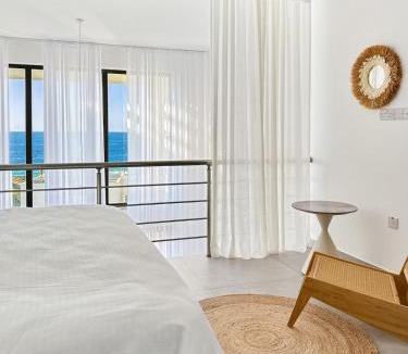 Vasilia Apartment | ELLI Azure Loft & 2-Floor Boho Duplex with Rooftop Terrace & Infinity View