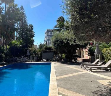 Agios Athanasios Apartment | Seaside 2-BDR apartment with a pool