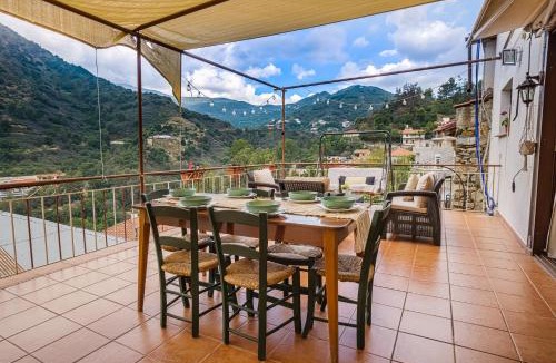 Kalopanayiotis House | Stardust Mountain House - Village Center House - Terrace, BBQ & Wood Stove