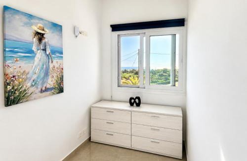 Agios Georgios Pegeias Villa | Brand New Sea-View Villa in Olive Orchard by Capt St George Resort