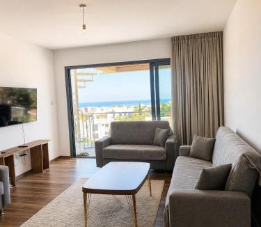 Karavas Apartment | Luxury 2BDR Penthose Olive Hill Ocean and Merit casino View Girne ,Kyrenia ,Alsancak