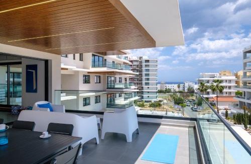 Larnaca Apartment | The Mackenzie Azure Suite 2BR near Beach & Pool