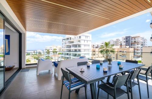 Larnaca Apartment | The Mackenzie Azure Suite 2BR near Beach & Pool