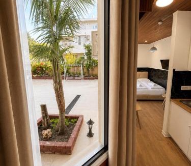 Limassol Apartment | Modern StudioNr3 Kitchen bathroom Terrace
