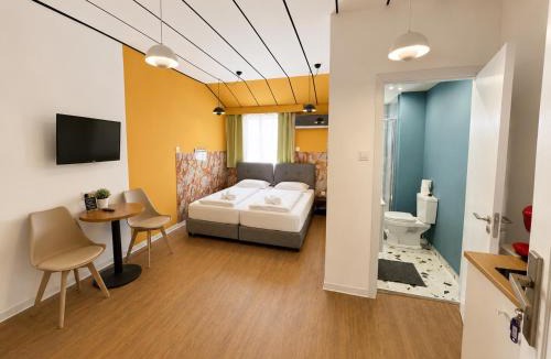 Limassol Apartment | Modern Studio 11 private Kitchenette and Bathroom
