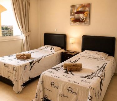 Emba Apartment | Cozy Sea View Apartment with Pool in Peaceful Paphos Area