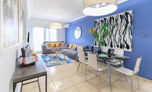 Neapolis Apartment | Casa Sol - Modern 3BR Steps from the Beach & City Center