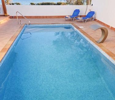 Ayia Thekla Villa | Stunning seafront villa with private pool