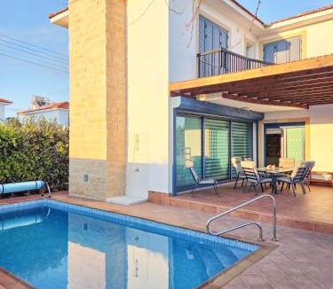 Ayia Thekla Villa | Stunning seafront villa with private pool