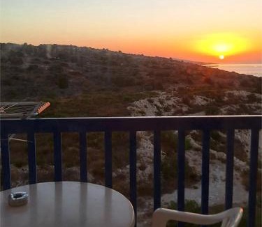 Agios Tychon Apartment | 1 bedroom apartment with a magnificent sea view