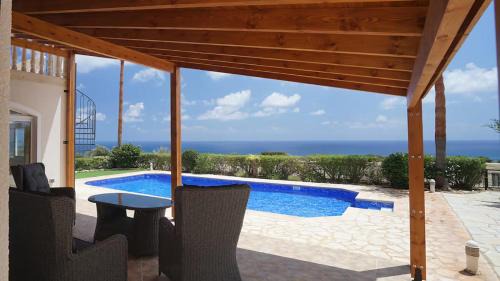 Pissouri Villa | Escape the Cold in a Cliffside Villa with Heated Pool and Endless Sea Views