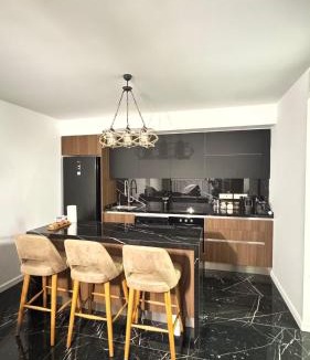 Trikomo Apartment | Long Beach, İskele, Grand Sapphire Resort - Pool View Luxury Studio