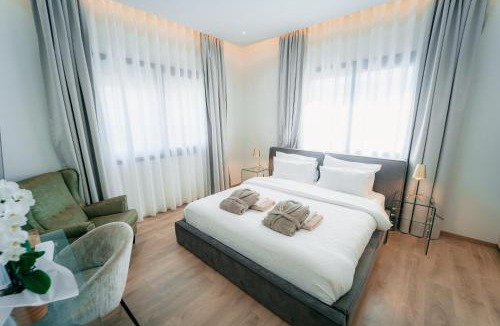 Agios Tychon Villa | TG NEW Luxury Private Resort & SPA Villas - Heated Salty Swimming Pool, Outdoor Jacuzzi, Sauna, Exotic Garden