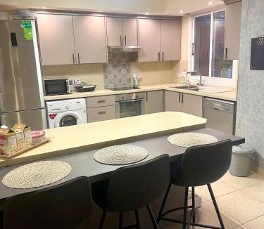 Oroklini House | Charming Oroklini Penthouse with Ocean Views and Private Parking
