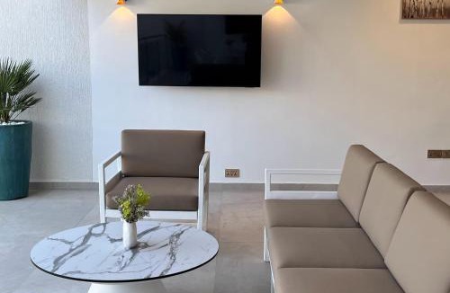 Kissonerga Villa | Olymp Luxury House - Ultra Luxury Beachfront Villa with Rooftop Lounge