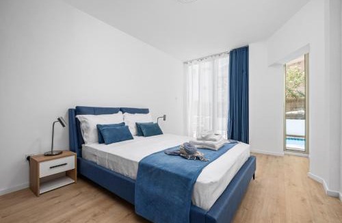 Skala Apartment | Paradise Apartment with Private Pool & Sea View