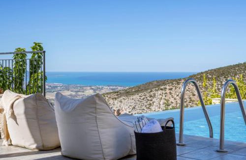 Peristerona Villa | Sea-View Retreat - Villas with Pools and Private Jacuzzi Cabin