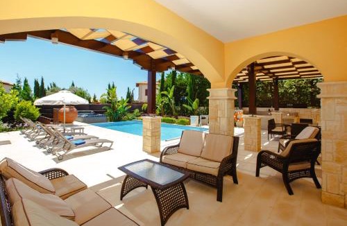 Kouklia Villa | Luxury Central Villa AJ05 with Private Heated Pool & Jacuzzi, Services Inc, Aphrodite Hills Resort