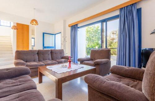 Polis Villa | Villa Charoula Thio Large Private Pool AC WiFi