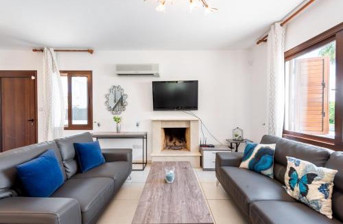 Ayia Thekla Villa | Sea Front Costa Blu by Ezoria Villas