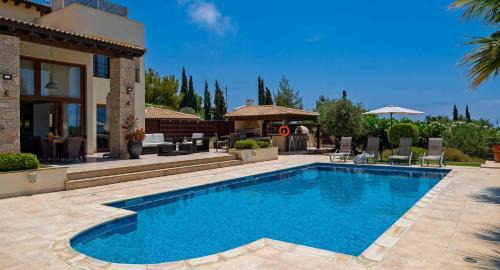 Aphrodite Hills Villa | 4 bedroom Villa Lofou with private pool and sea views, Aphrodite Hills Resort