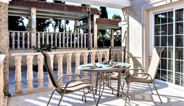 Exclusive three floor villa with five bedrooms on the seafront in Agia Napa