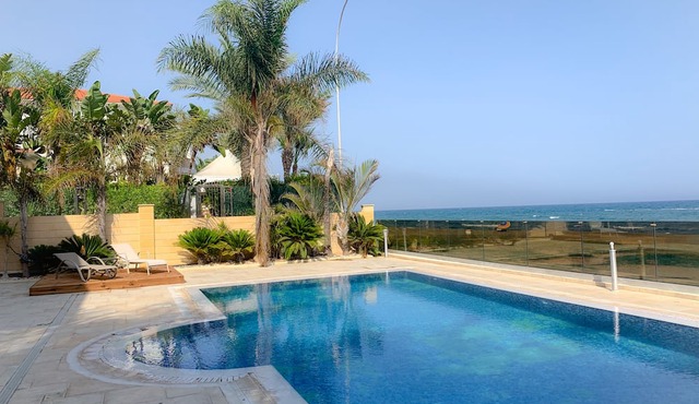 Beachfront Villa On Dekelia in Pile