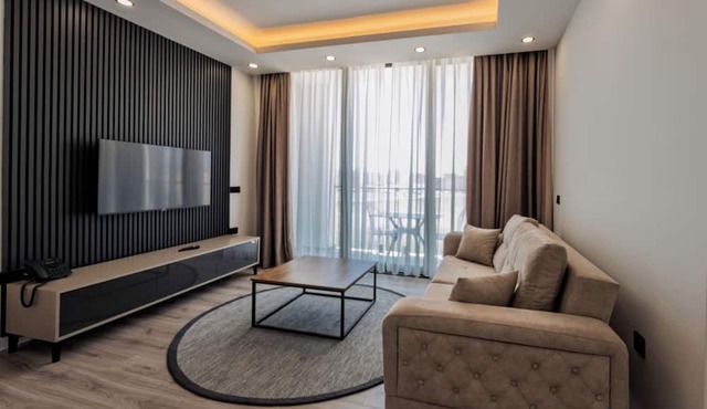 Luxury 2+1 Flat with Mountain View , Near Long Beach -VistaMare (5411) in Yeni İskele