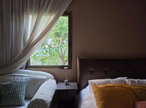Ground floor Apt with a garden view