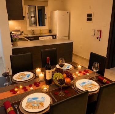 Cozy Sea View Apartment with Pool in Peaceful Paphos Area