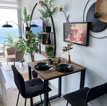Boho Studio mit Meerblick