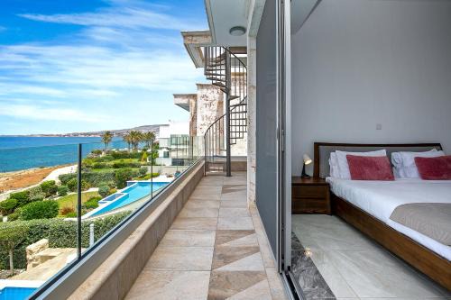 Olymp Luxury Villa D - Luxury Escape with Direct Beach Access and Unique Sunsets