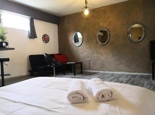 The room